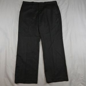 Express 34 x 30 Black Gray Woven‎ Producer Straight Dress Pants